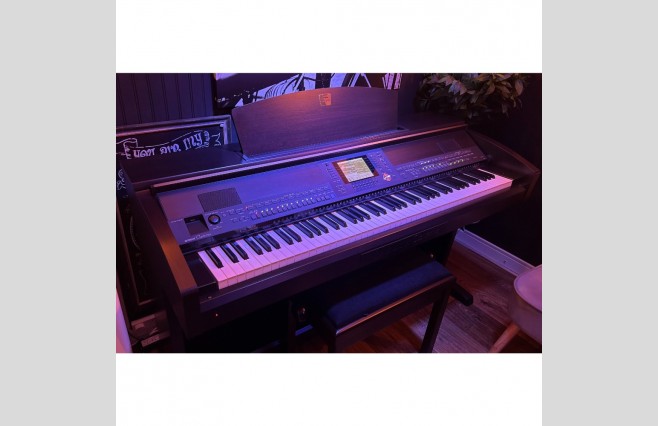 Used Yamaha CVP503 Satin Rosewood Digital Piano Complete Package (SN:BCQO01010) - Image 4